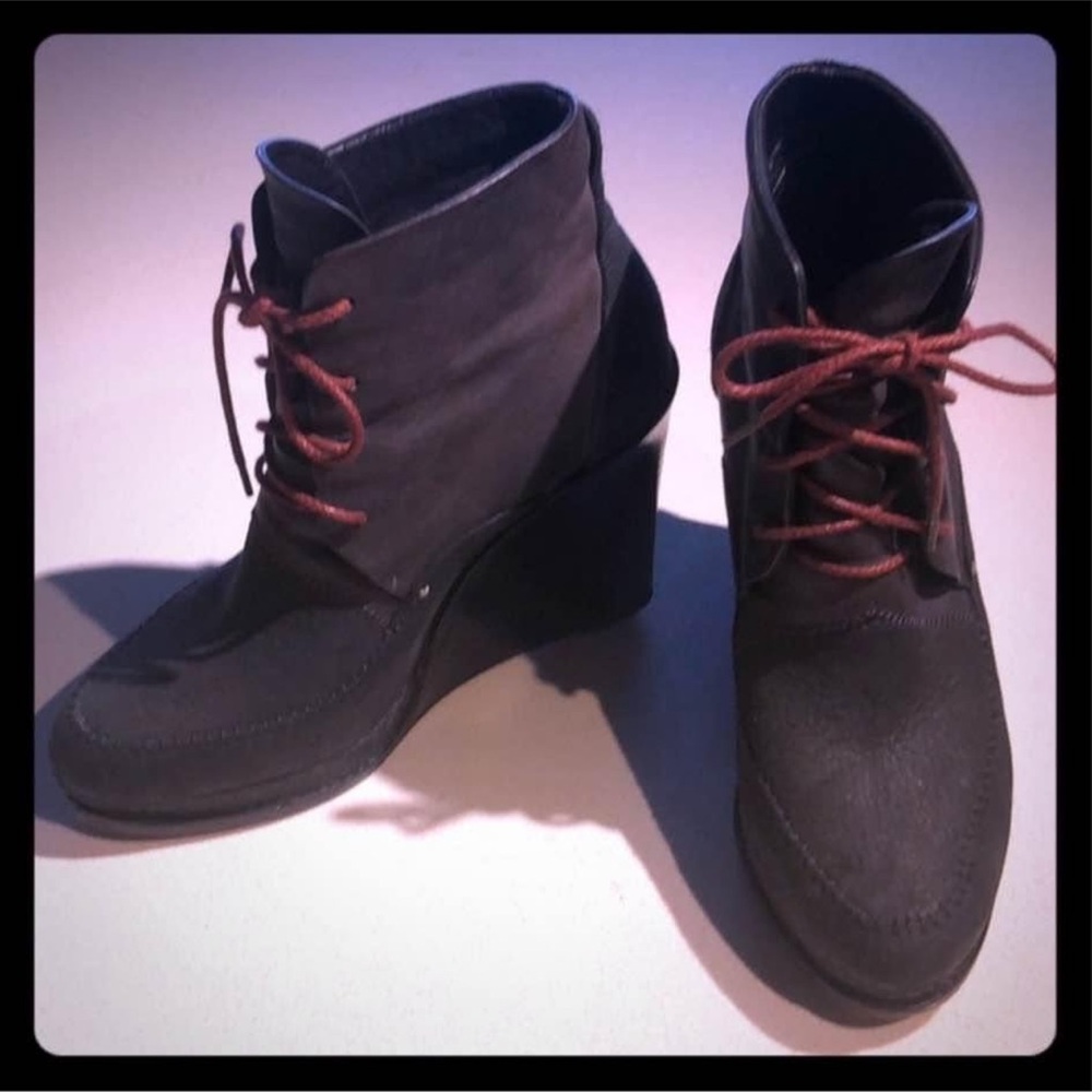 Rag & Bone wedge booties